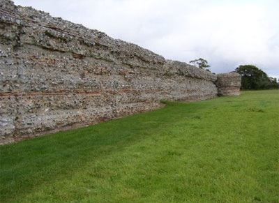 Burgh Castle, near Great Yarmouth