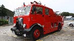 Side view of fire engine