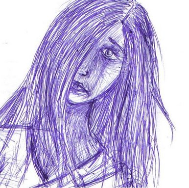 The girl