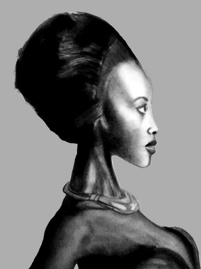 Charcoal Figure