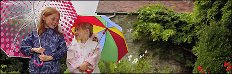 Cold wet garden