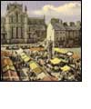 Image of Hexham from an old postcard