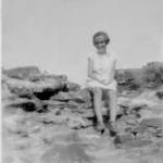 Irene M. M. Taylor Conway Castle, Wales, 1933, taken on the castle walls.