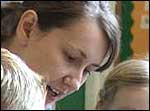 The best teacher in the world (image: Lisa Holt and pupils)