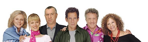 The all-star cast of Meet The Fockers
