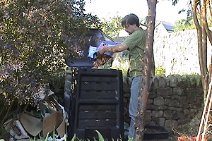 Nik says he's doing quite well with his recycling but wants to do more.