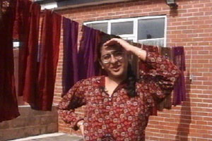 Sarbjit washes her saris