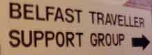 Sign out Belfast traveller support group