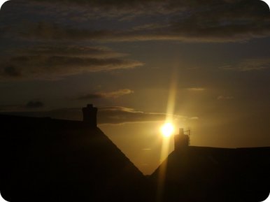 Early sunset