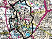 Map of the walk