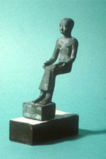 Bronze statue of Imhotep
