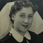 Joan Cool in RAF Sister's uniform