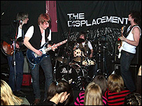 The Displacements playing live
