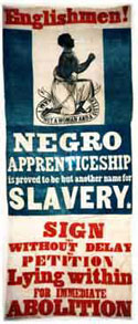 Anti-slavery banner