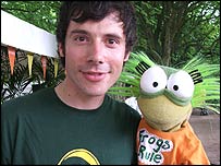 Detective Dan and Jelly from CBeebies