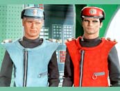 Captian Scarlet and Captain Blue