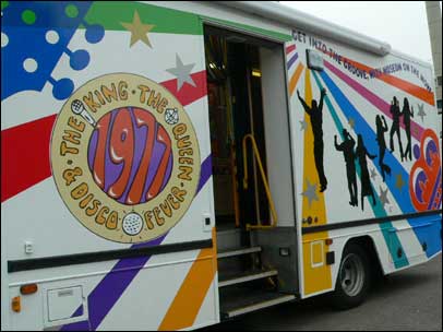 Museum bus run by Worcestershire County Council