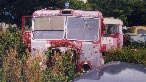 Aberdare fire engine in Irish scrap yard