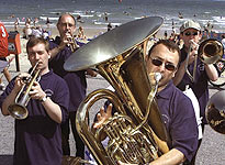 The Northern Sinfonia on the Beach