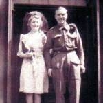 Fred and Doris on their wedding day
