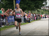 Laura Grey wins the 2008 Race for Life