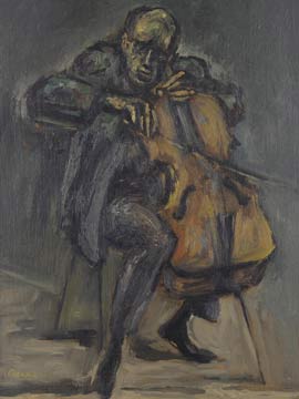 Rosropovitch by Milein Cosman