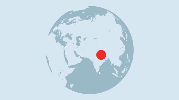 Map showing where this object was found. Copyright Trustees of the British Museum