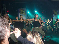 Performing at the Students' Union