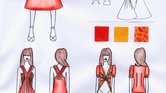 Dress design...