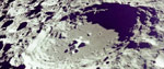 A moon crater