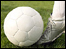 Kicking a football