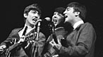 George Harrison, Paul McCartney and John Lennon