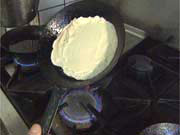 cooking pancake