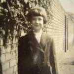 Pat McGinty on the day of evacuation, 3rd August 1939, Aintree