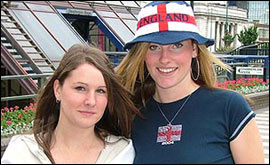 England fans