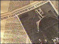 Collingwood bust