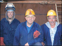Andrew, Bob and Bruce Robinson