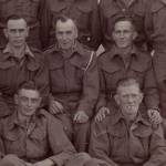 Thomas Edward Perkins seated bottom row, extreme left.