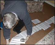 rollong out a very long family tree