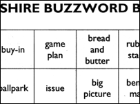 Buzzword bingo