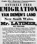 Emigration poster