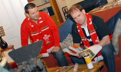 Ed and Geraint discuss a rugby trip
