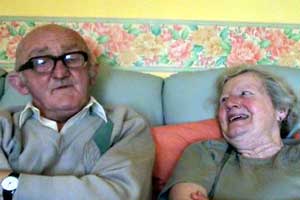 Margaret and Tom remember Christmas of old.