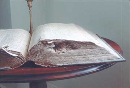 A well worn bible