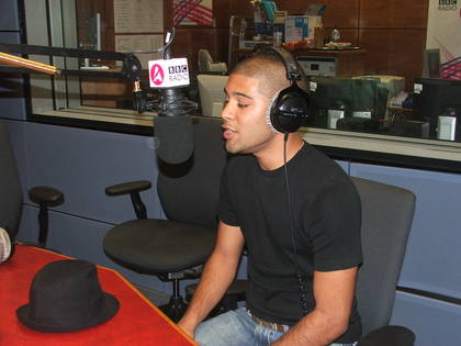 Rajiv live in the studio