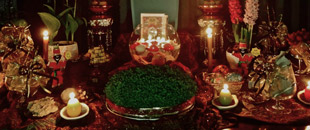 A traditional Haft Seen arrangement