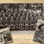 Les Cadle pictured here with comrades from 'B'Troop, 71st Middlesex Home Guard.