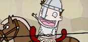 Eric in Norman dress