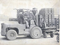 Fork lift truck driver