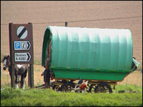 Traditional caravan